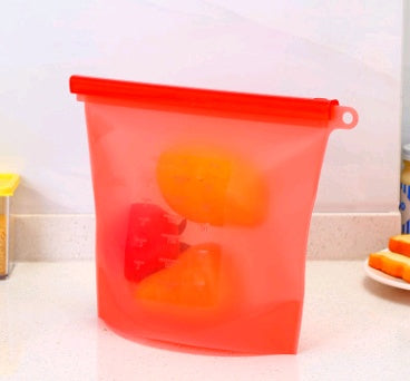 Sac de conservation en Silicone, sac scellé sous vide, sac de conservation des aliments, sac de conservation des aliments et des fruits au réfrigérateur