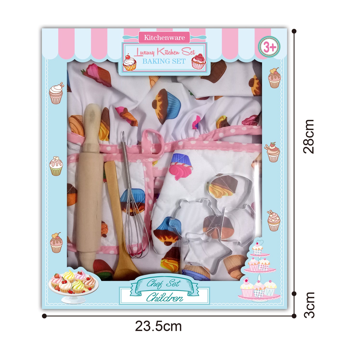 13-piece children's kitchen baking gadget