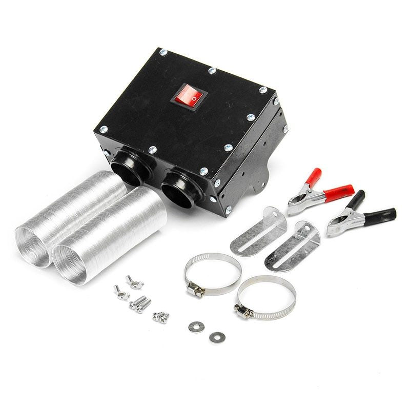 Exportation mini voiture chauffage électrique voiture chauffage électrique chauffage ventilateur chauffage dégivreur 12V24V désembuage