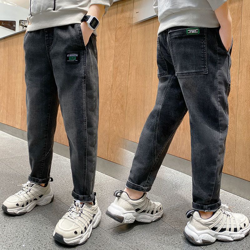 Pantalons exotiques pour enfants, coupe cintrée élastique, pour enfants d'âge moyen