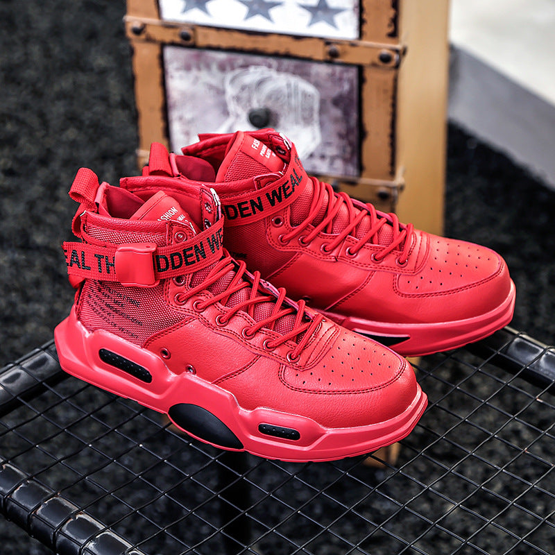 Chaussures montantes en toile pour hommes, chaussures de sport Hip Hop de plein air