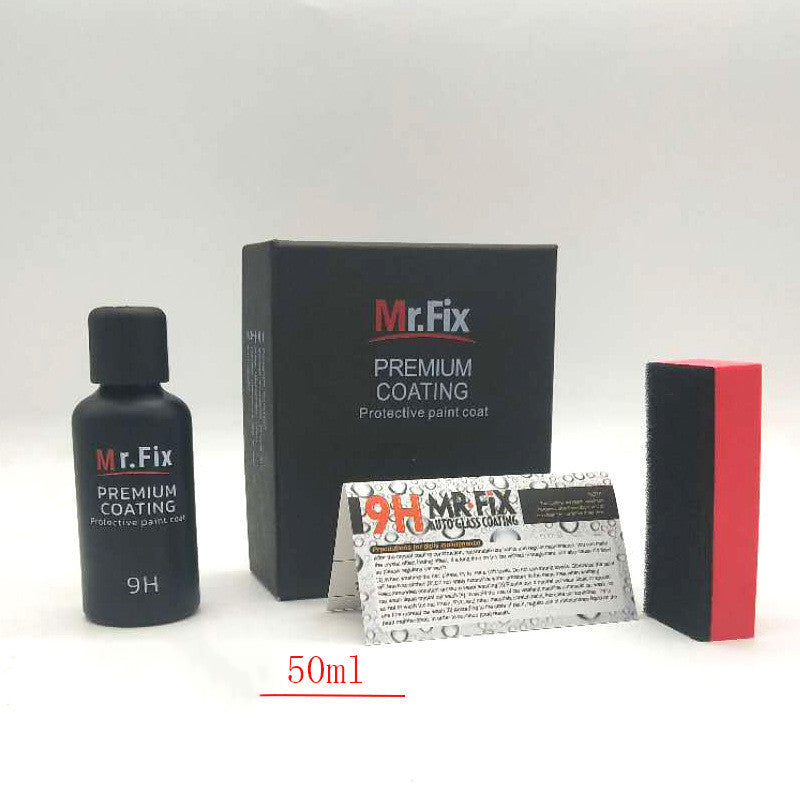 Solución de recubrimiento de vidrio con agente de revestimiento de cristal nano cerámico