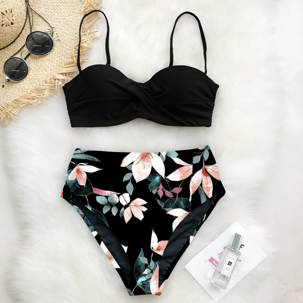 Maillot de bain bikini imprimé