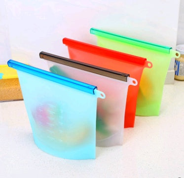 Sac de conservation en Silicone, sac scellé sous vide, sac de conservation des aliments, sac de conservation des aliments et des fruits au réfrigérateur