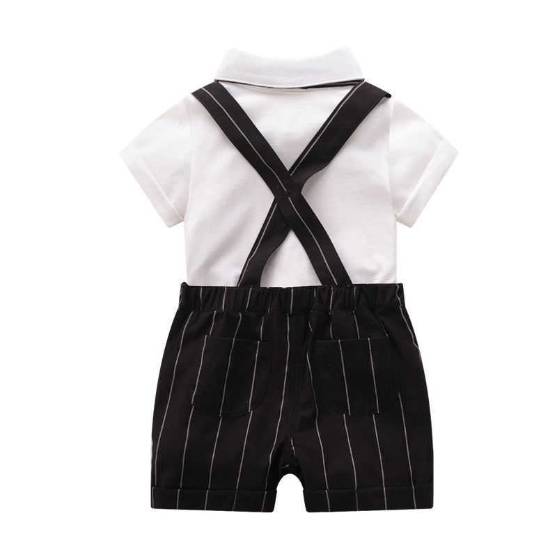 Vêtements d'été pour enfants, vêtements pour bébés garçons à manches courtes