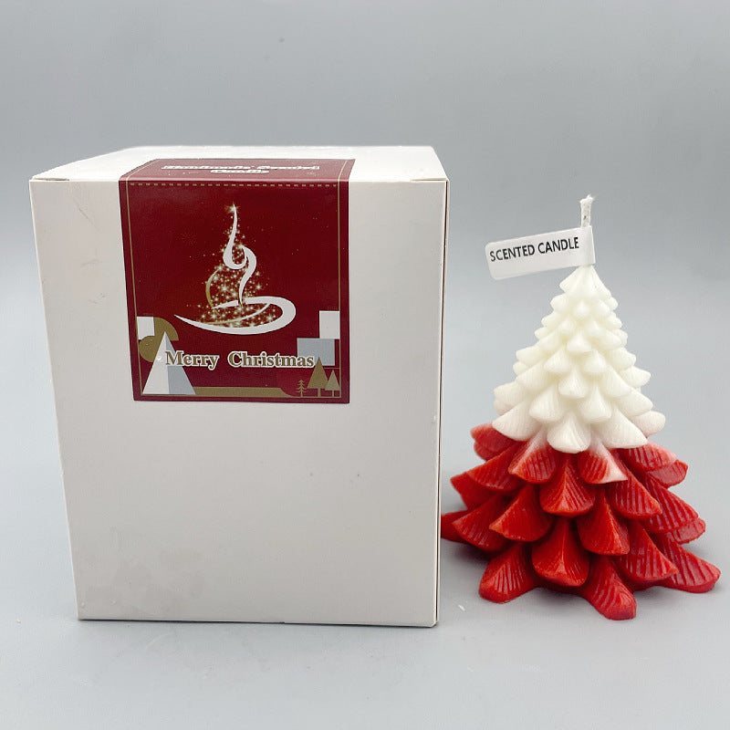 Moules en Silicone pour arbre de noël, pour bricolage, décoration d'ambiance créative, bougies parfumées faites à la main