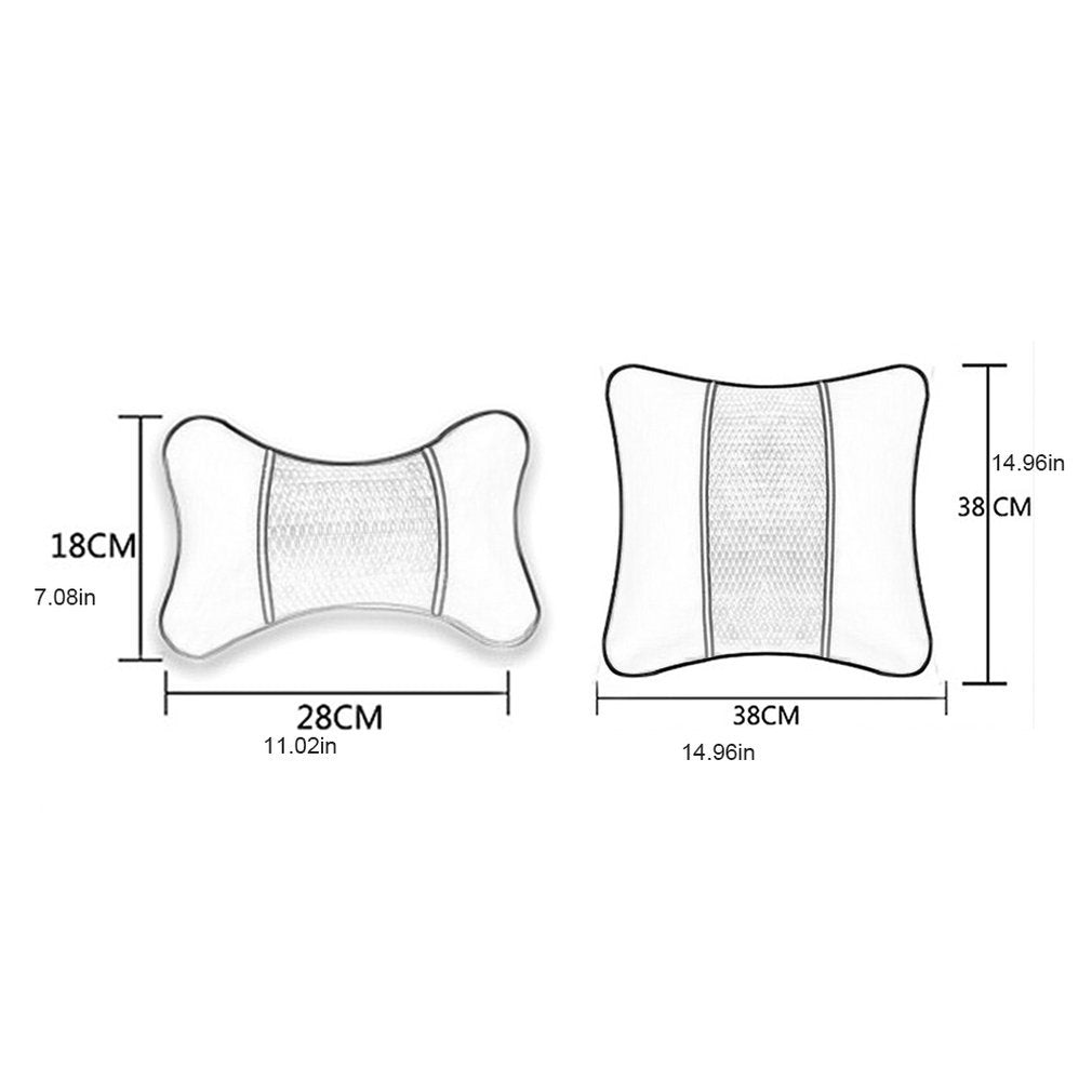 Almohada interior universal del coche del reposacabezas del coche 3D Four Seasons