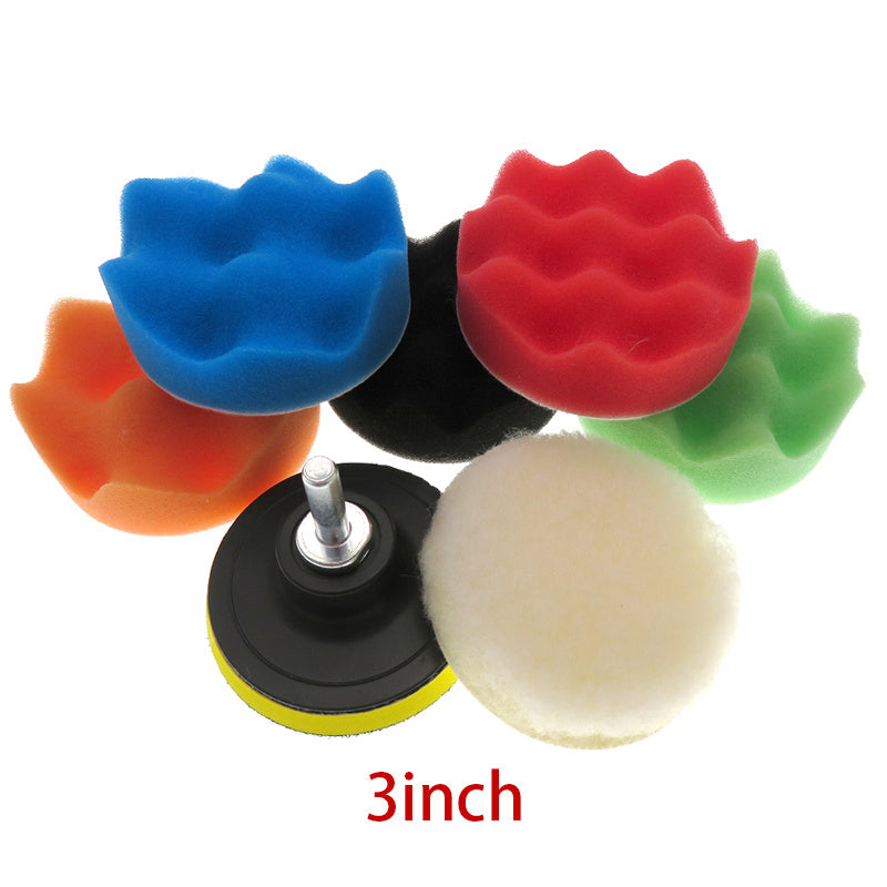 3 Inch 7-piece Car Polishing Sponge
