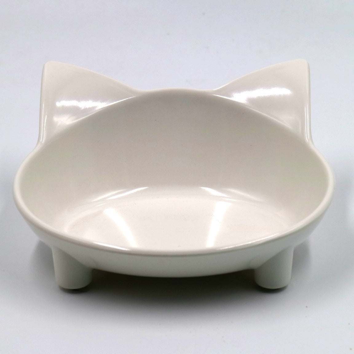 Fournitures pour animaux de compagnie bol pour animaux de compagnie mélamine slipColored Cat Bowl