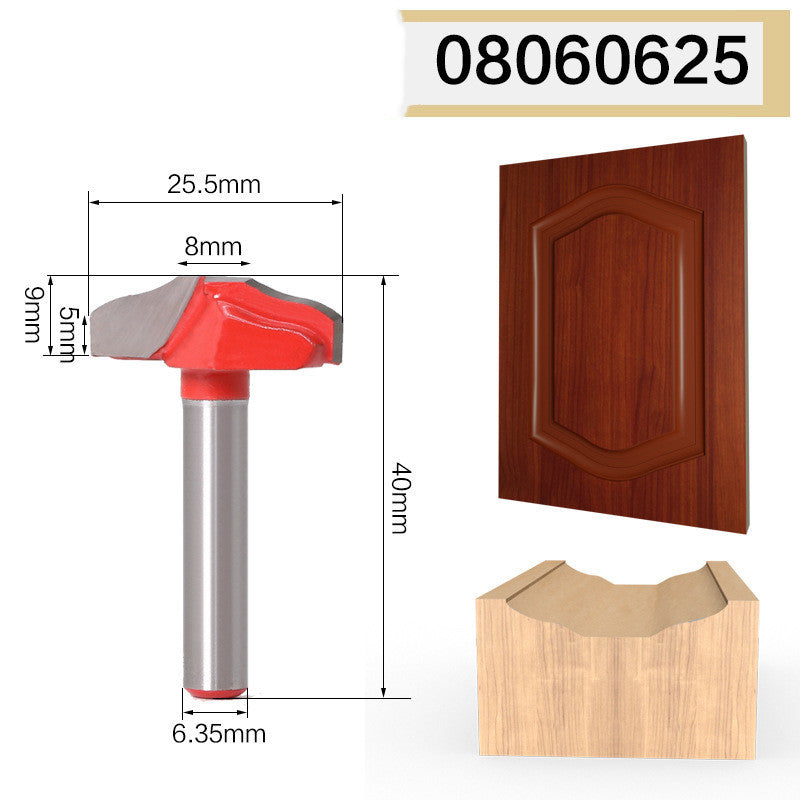 1/4 handle door flower line knife cabinet lace door knife