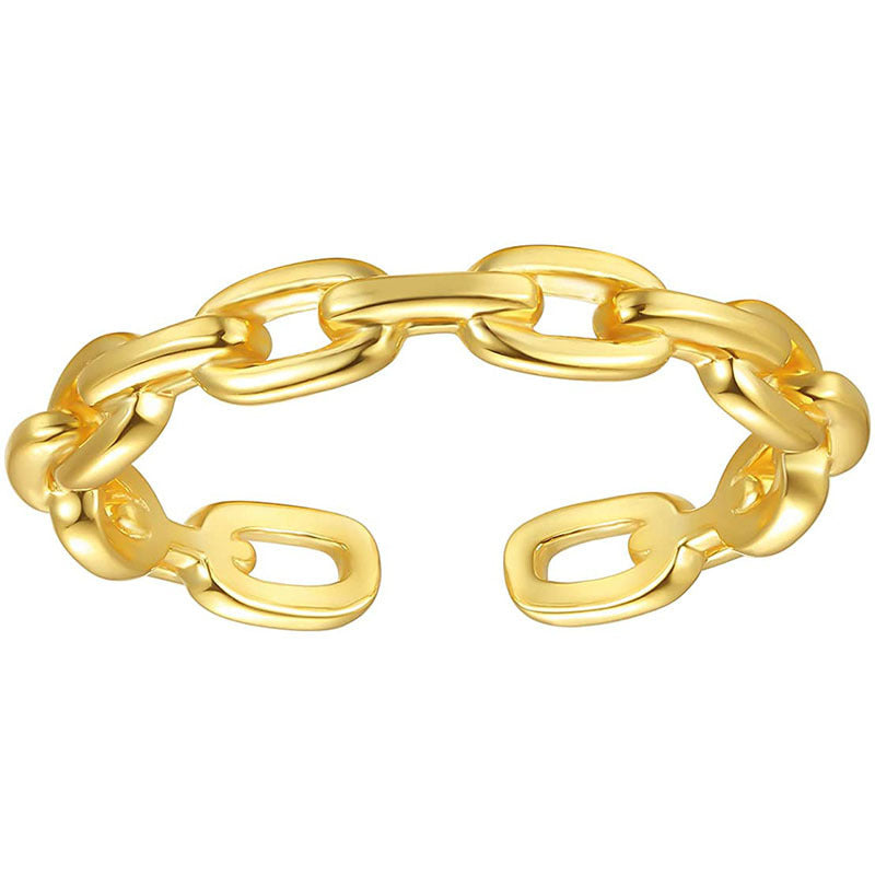 Adjustable Opening Size Clip Chain Ring