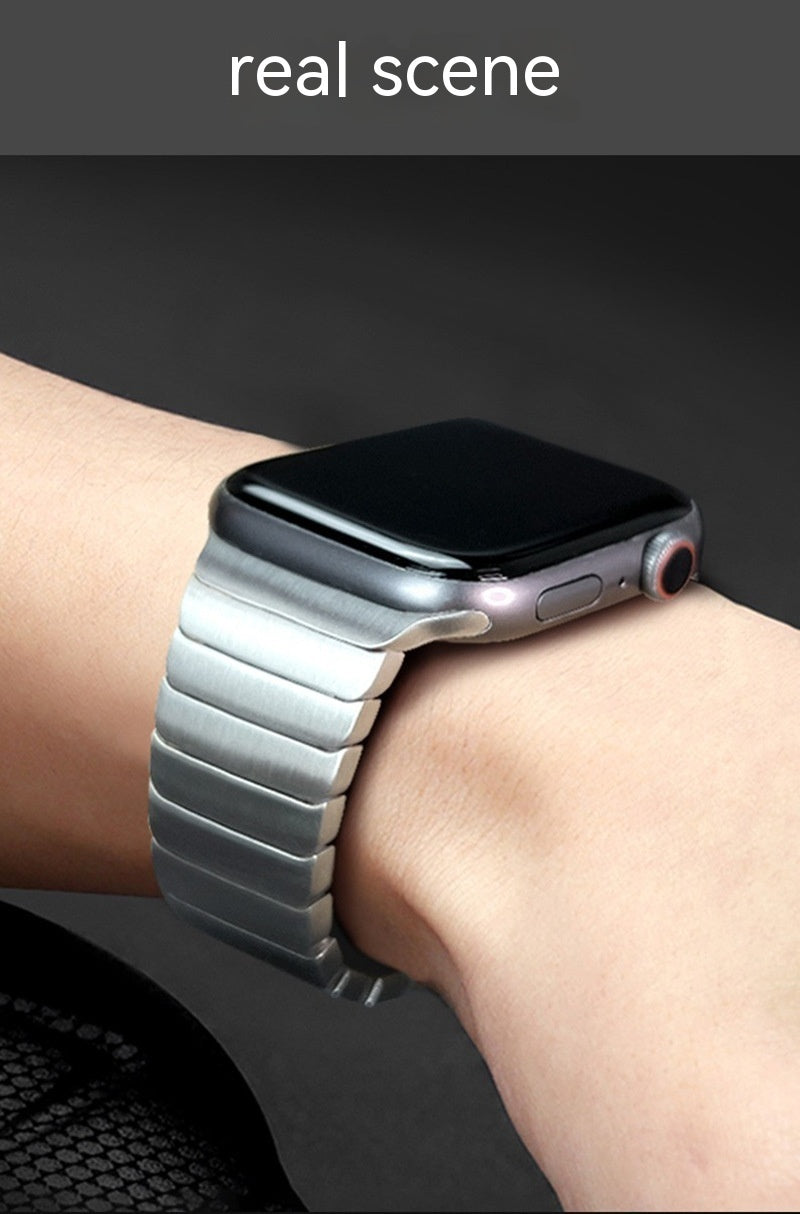 Correa de reloj Nueva cadena de acero inoxidable Correa de acero Correa de reloj 87