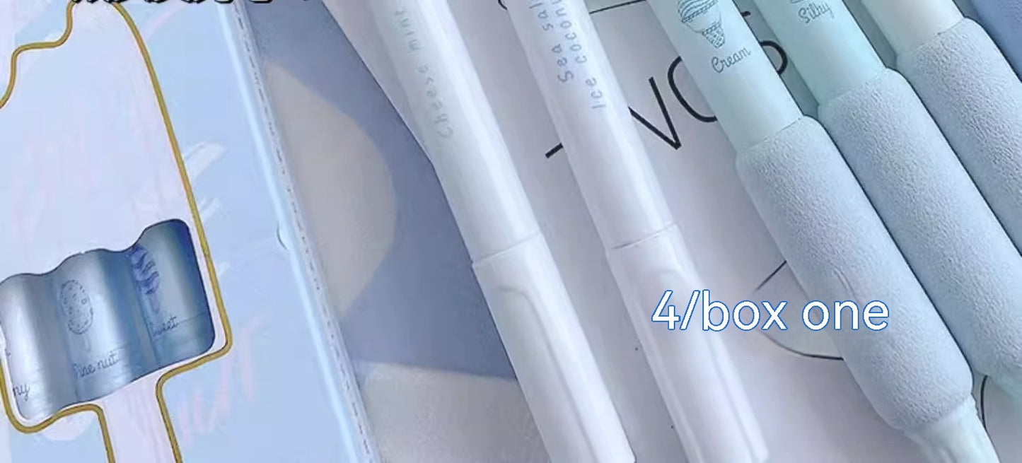 Oficina de aprendizaje, prensa de esponja para helado, pluma Neutral, fluorescente de doble cabeza