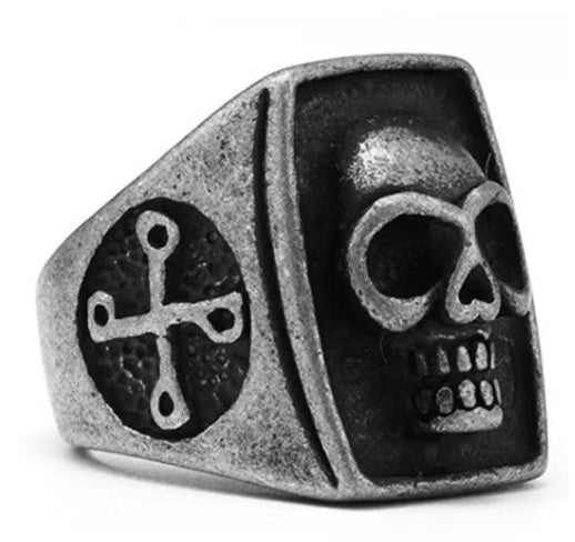 Personalized Retro Stainless Steel Ring