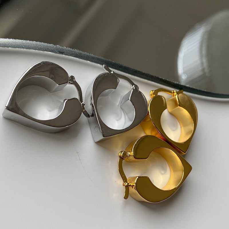 Love Metal Retro Elegant High Quality Earrings