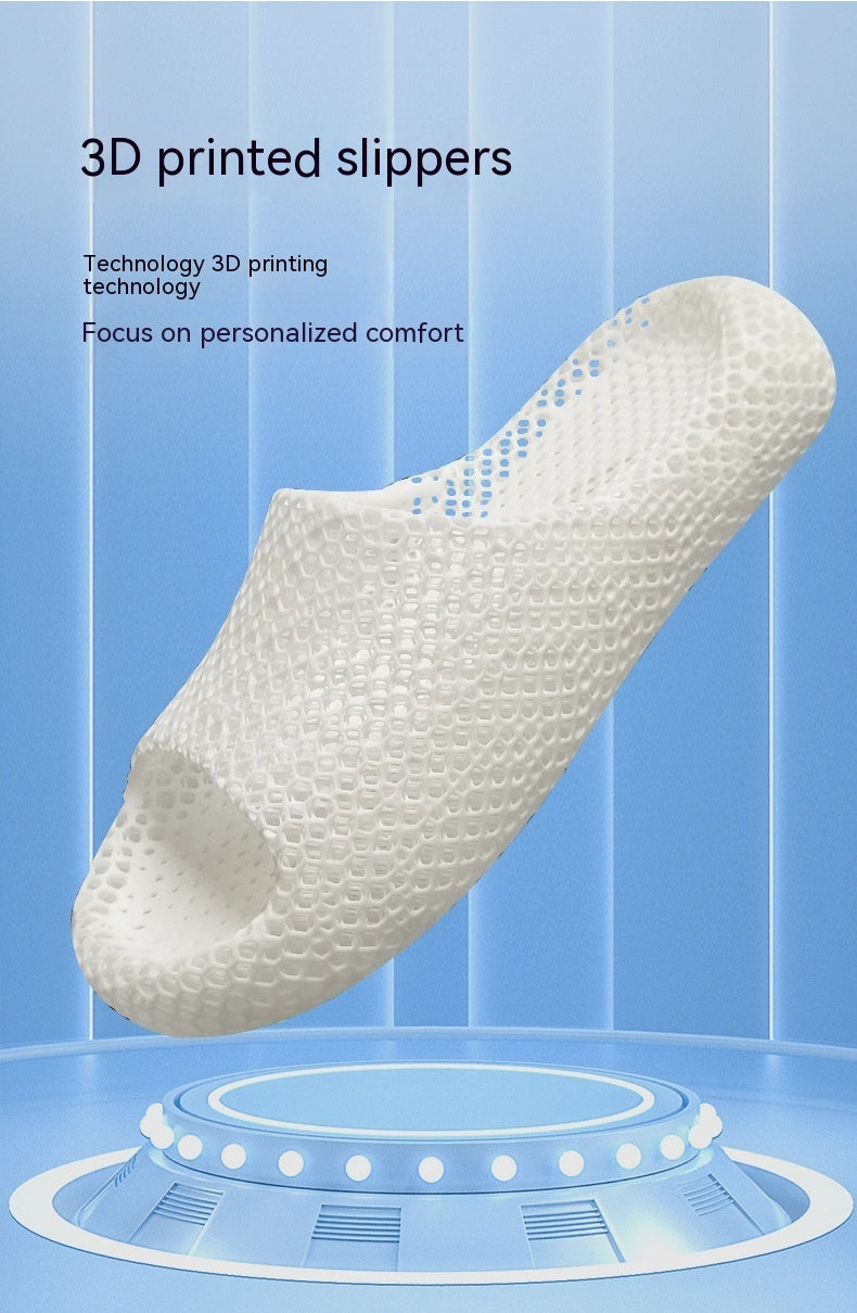 Zapatillas de impresión 3D para hombres y mujeres