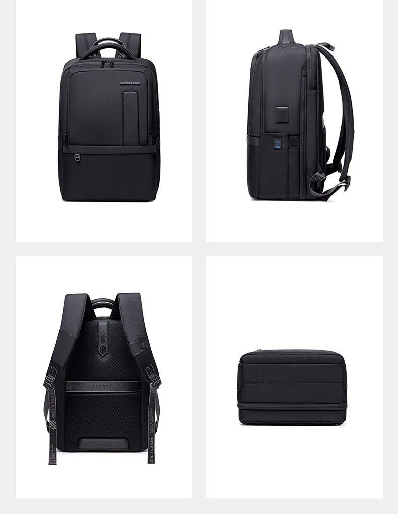 Mochila para computadora de viaje de negocios de gran capacidad para hombres