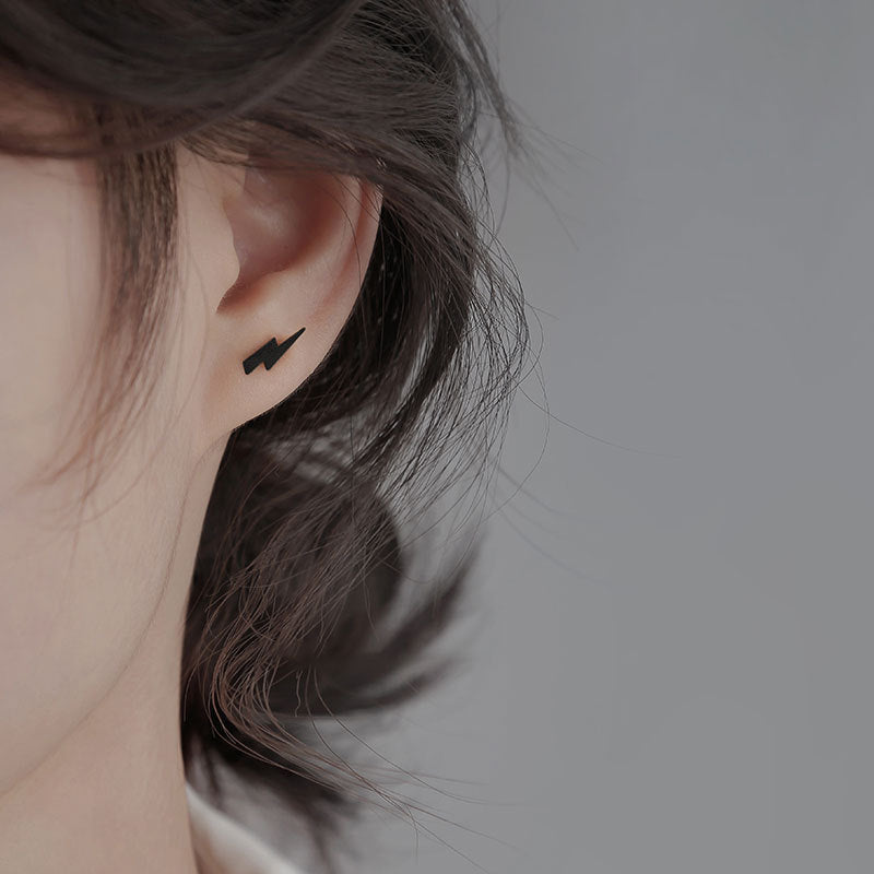 Boucles d'oreilles à tige en argent pour femme