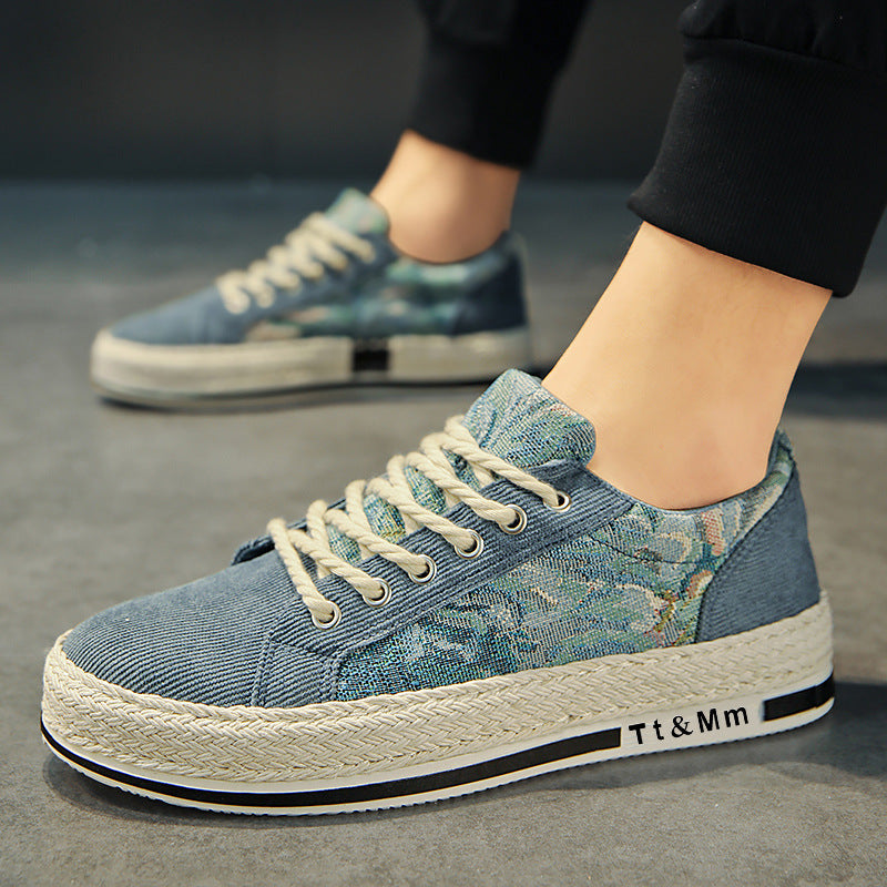 Zapatos de malla casuales de moda para hombre