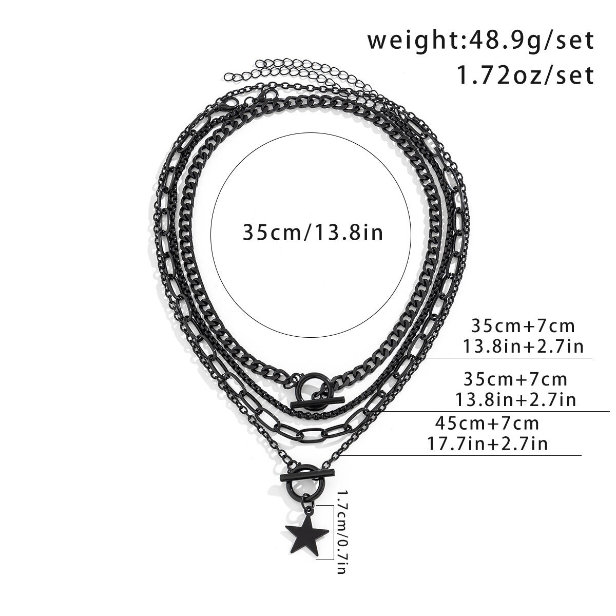Collier de costume noir pour femmes, doux et frais, cœur de pêche, ornements d'halloween