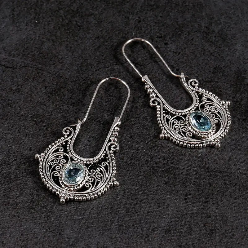 Bohemian Retro Cutout Earrings