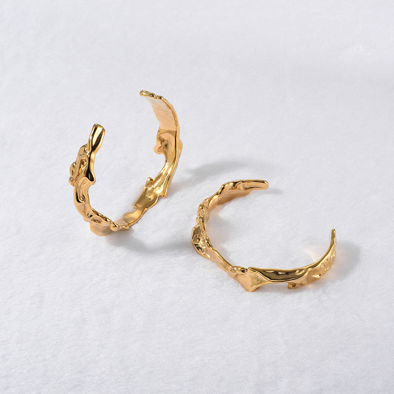 European And American Retro Bracelet Burning Lava Irregular Bracelet