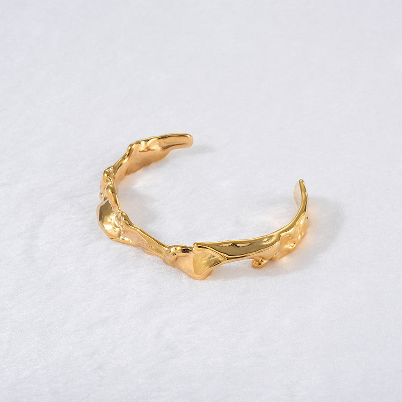 European And American Retro Bracelet Burning Lava Irregular Bracelet