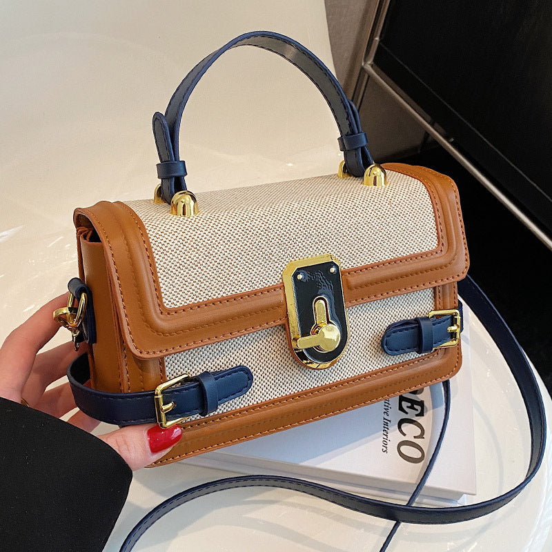 Bolso bandolera cuadrado pequeño de mano para primavera y verano