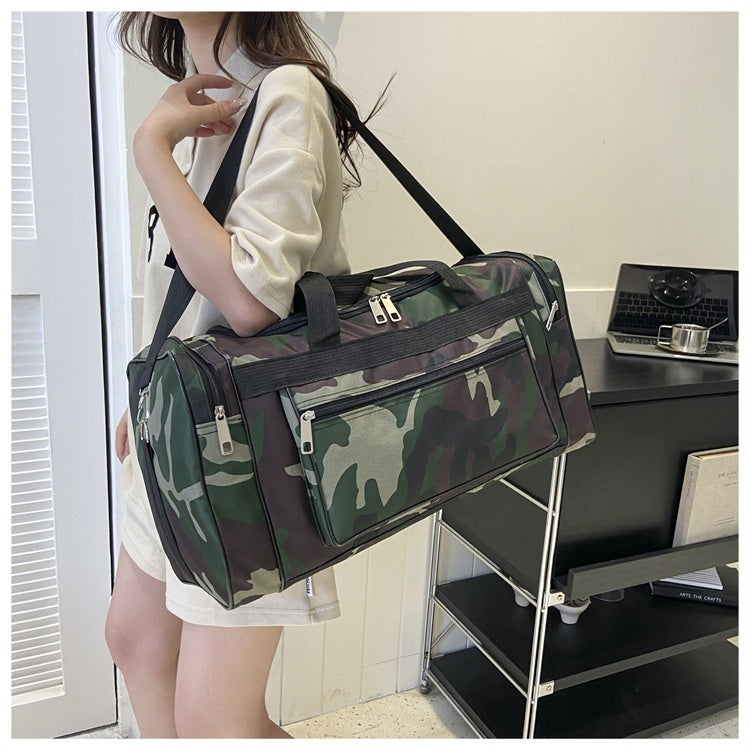 Bolsa de equipaje multifuncional de camuflaje de gran capacidad