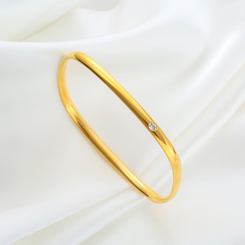 Fashion Exquisite Inlaid Square Bracelet