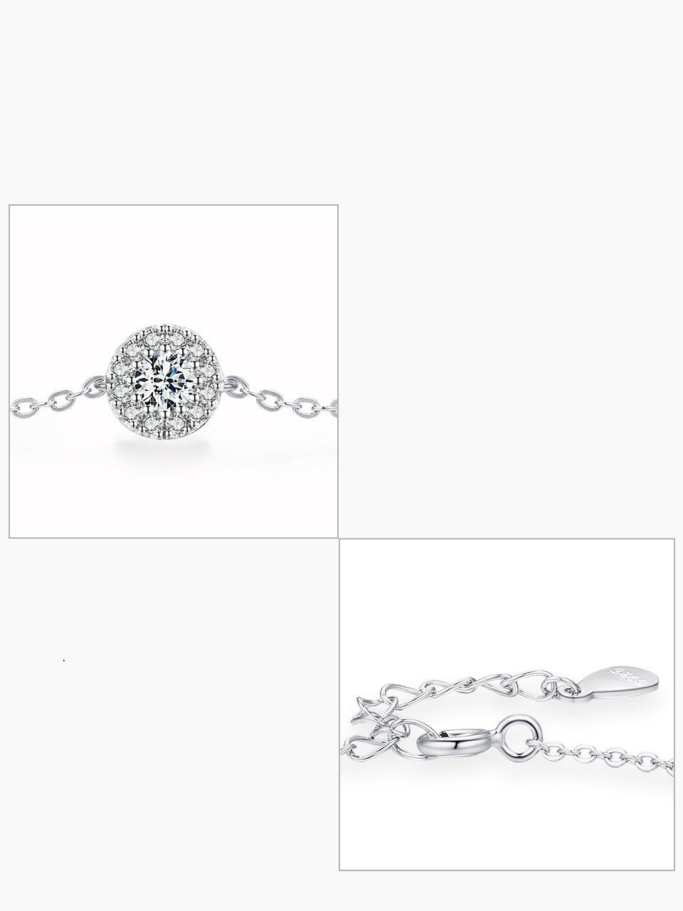 Personnalité de tempérament de bracelet mince plein de diamants