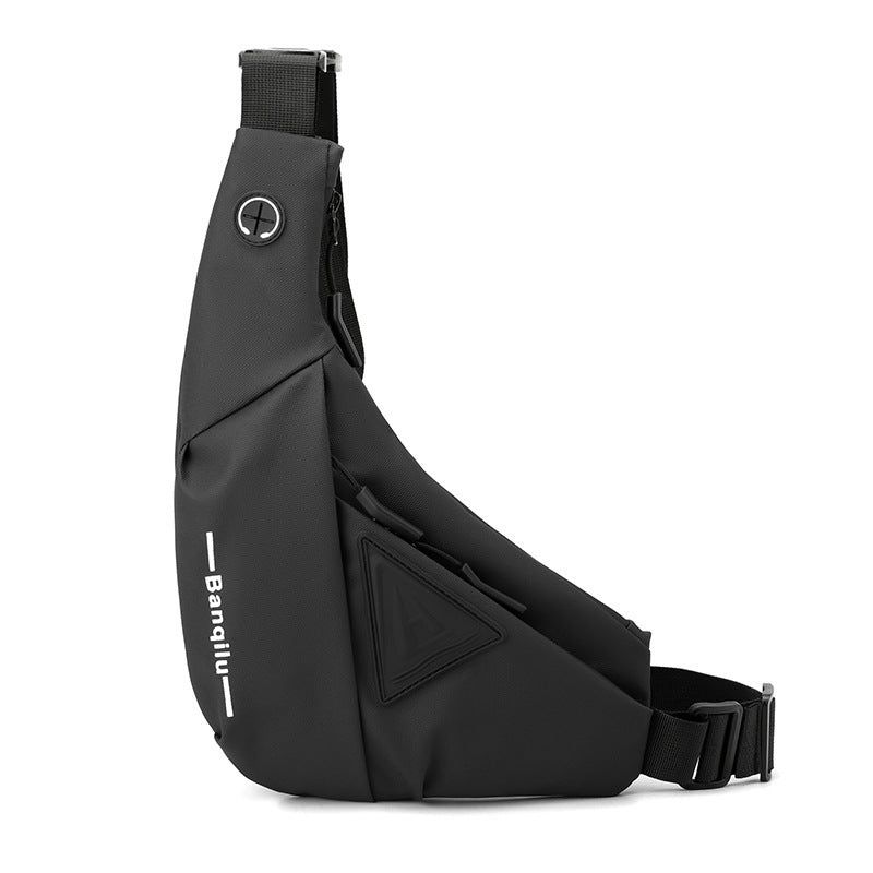 Bolso de pecho antirrobo de estilo casual a la moda para hombre