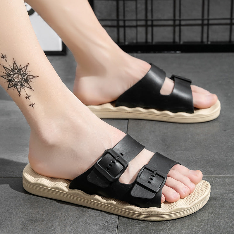 Zapatillas de casa transpirables informales de moda para hombre