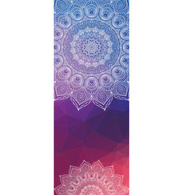 Serviette antidérapante de yoga absorbant la transpiration