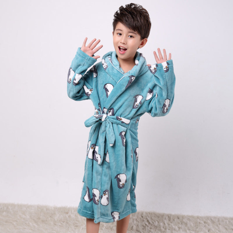 Chemise de nuit enfant en flanelle