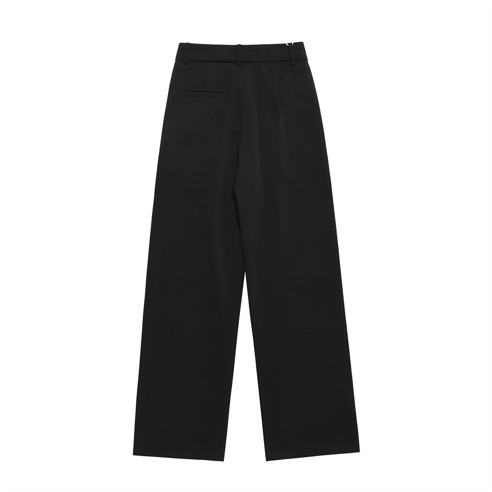 Men's Loose Hanging Sense Straight-leg Trousers