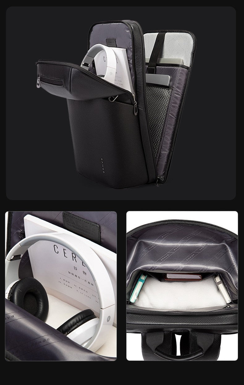 Mochila para portátil de gran capacidad para hombre