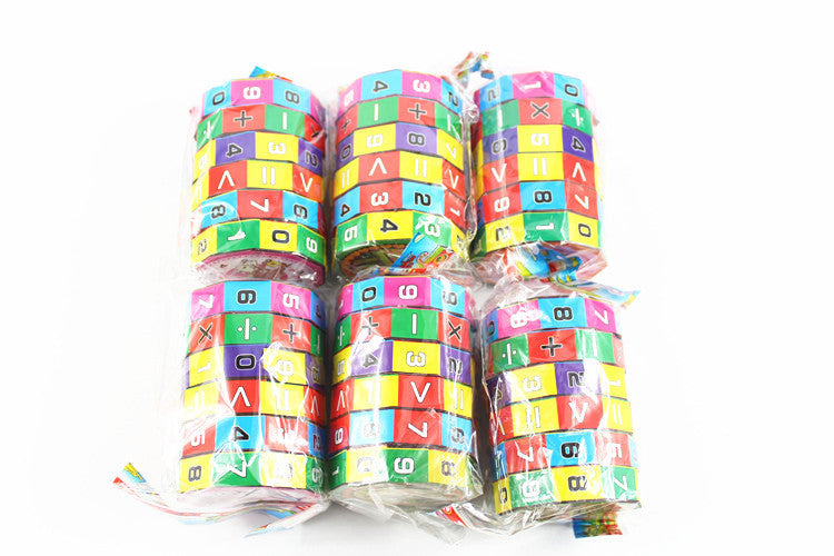 Jeu de Puzzle éducatif jouets enfants Intelligent numérique Cub enfants enfants mathématiques chiffres Cube magique jouet Puzzle jeu cadeau