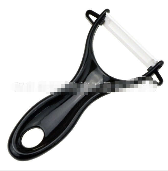 Cortador de cerámica de 3456 pulgadas con pelador, juego de cuchillos de fruta negros, utensilios de cerámica