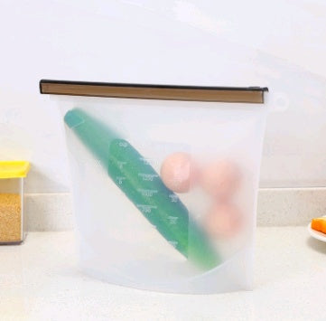 Sac de conservation en Silicone, sac scellé sous vide, sac de conservation des aliments, sac de conservation des aliments et des fruits au réfrigérateur