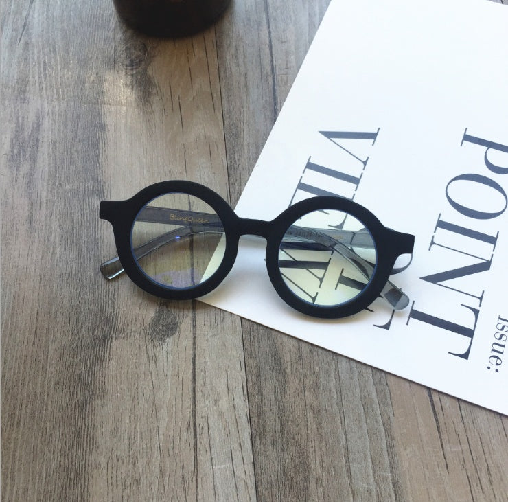 Gafas retro con montura redonda