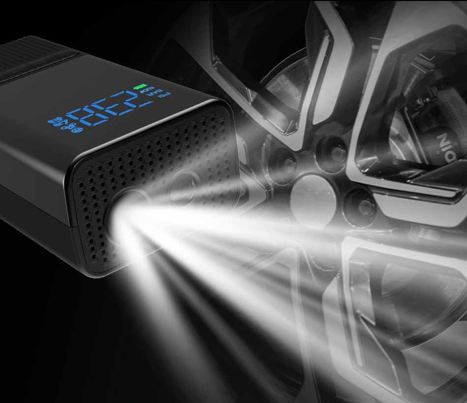 Compresor de aire de bomba inflable para bicicleta, coche, barco, Inflador de neumáticos, portátil, recargable