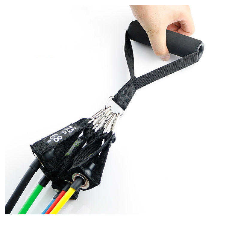 Équipement d'entraînement avec bandes de résistance