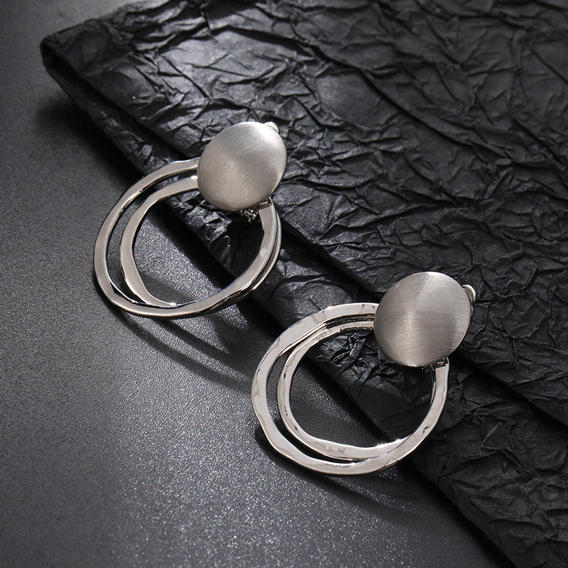 European And American Retro Women's Ear Clip Trendy Earrings