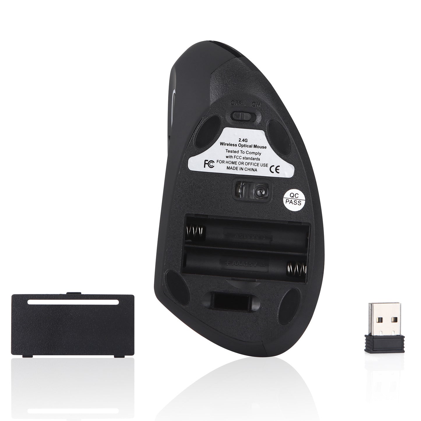 Souris verticale gauche Souris sans fil