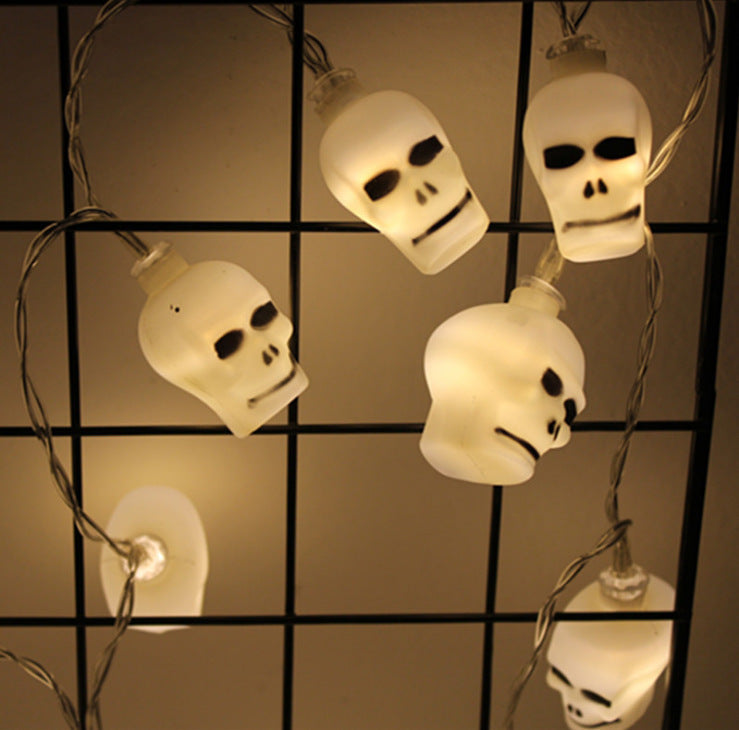 Luces LED decoradas de Halloween.