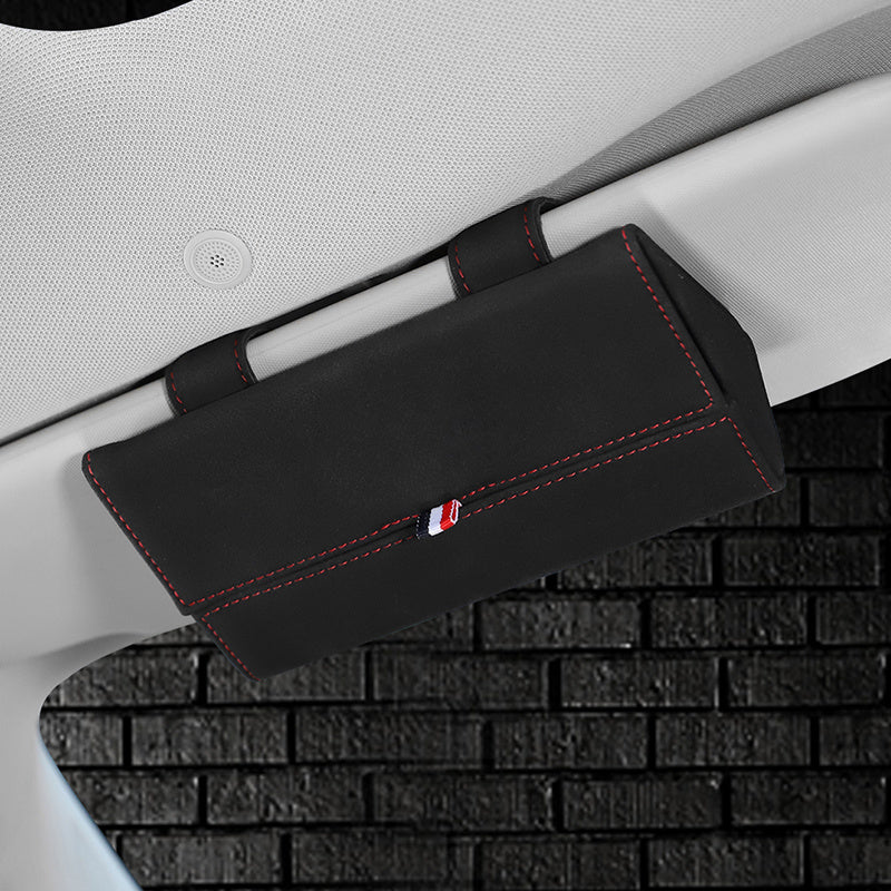 Caja de almacenamiento de gafas de coche