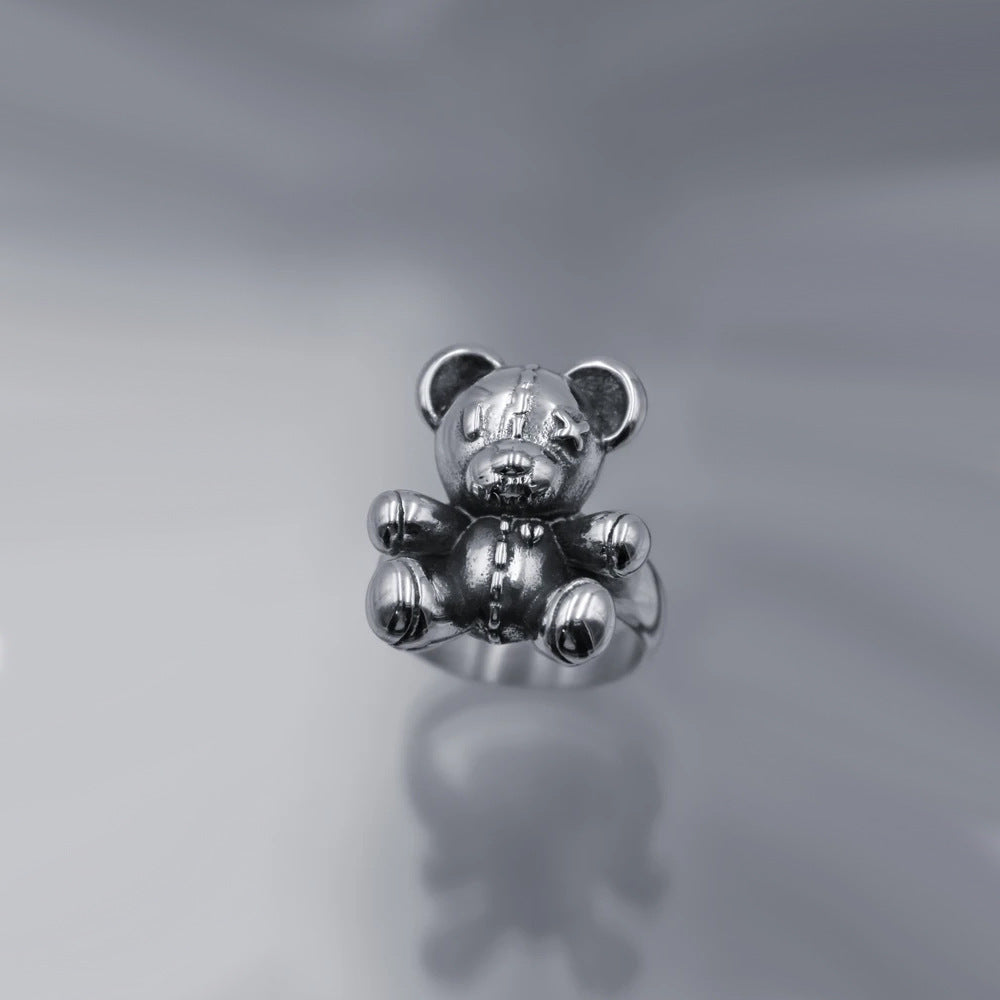 Europe And America Creative Dark Retro Butterfly Ring Fashion Hip Hop