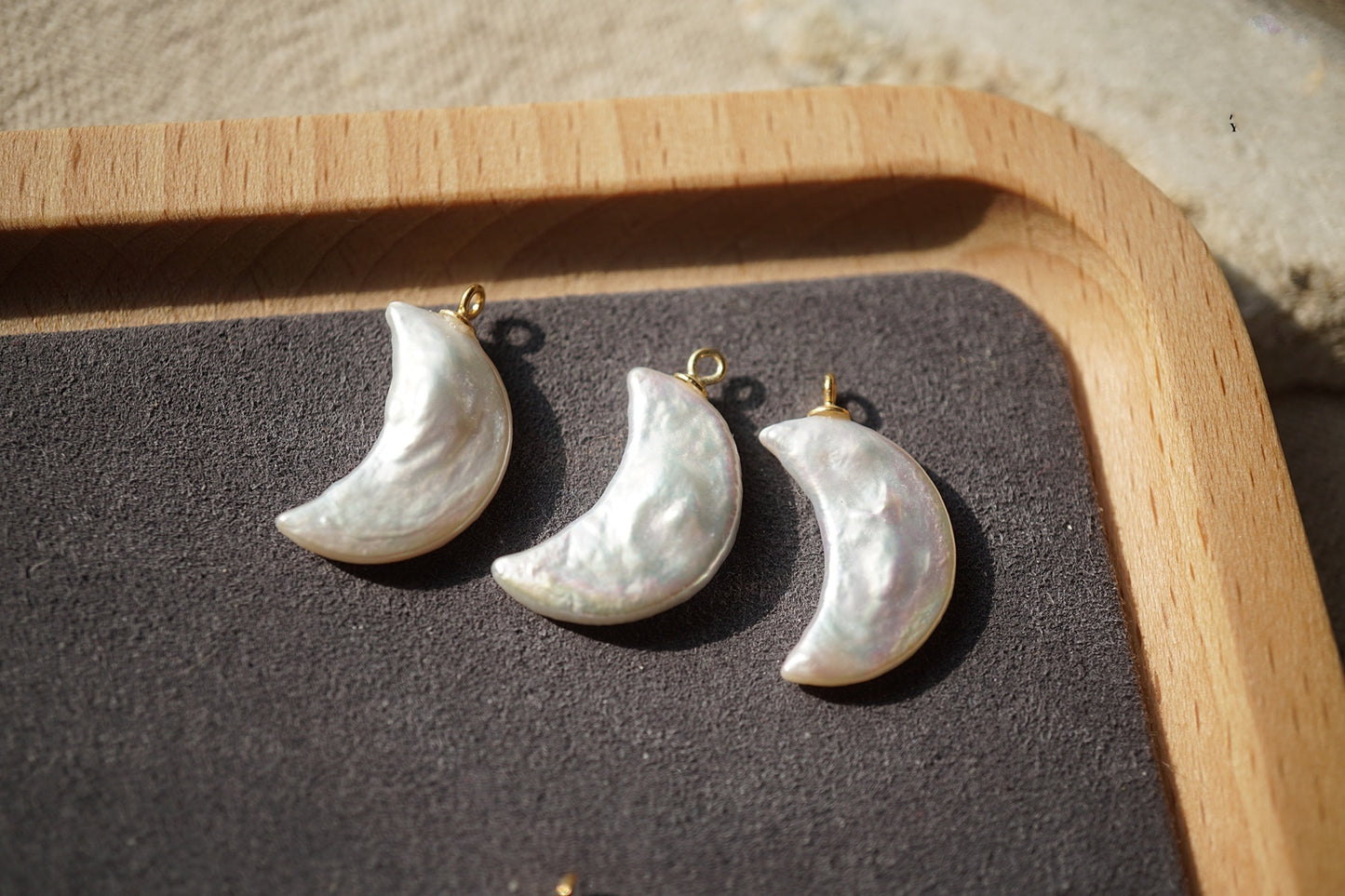 Xingyue Aurora Powder Earring Bracelet Accessories Natural Freshwater Pearl Pendant Silver Plated