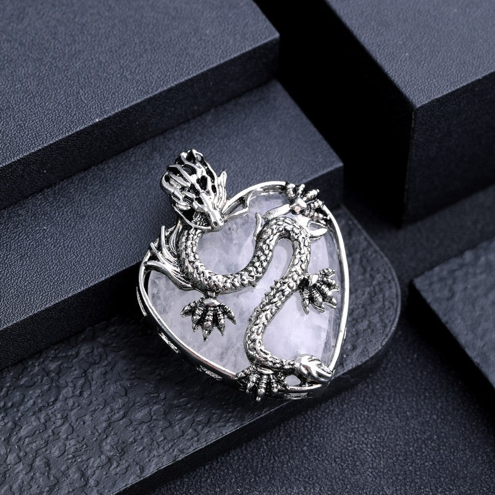 Dragon-shaped Love Pendant Simple Retro Fashion Ornament